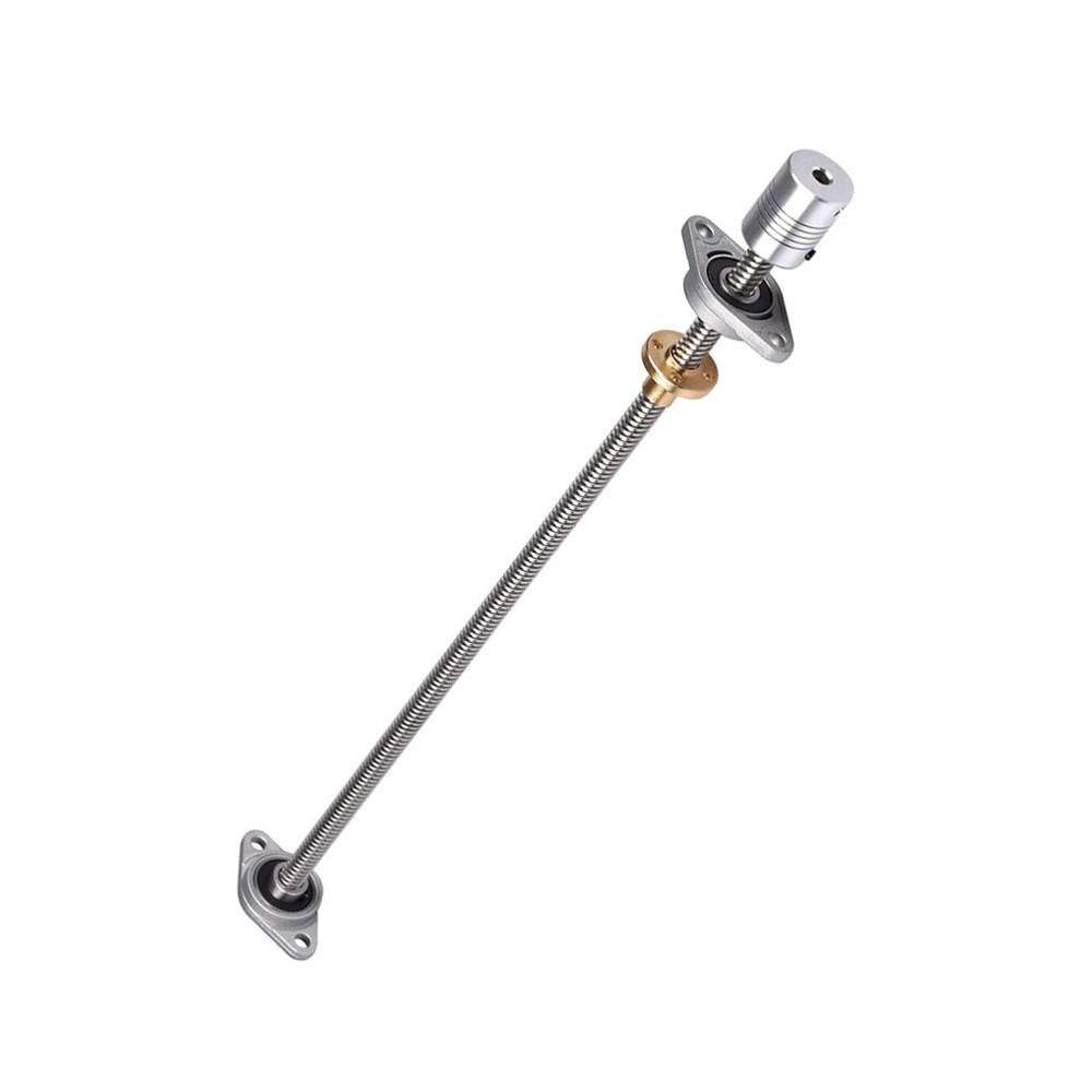 T8 Lead Screw Set — 300 mm + brass nut