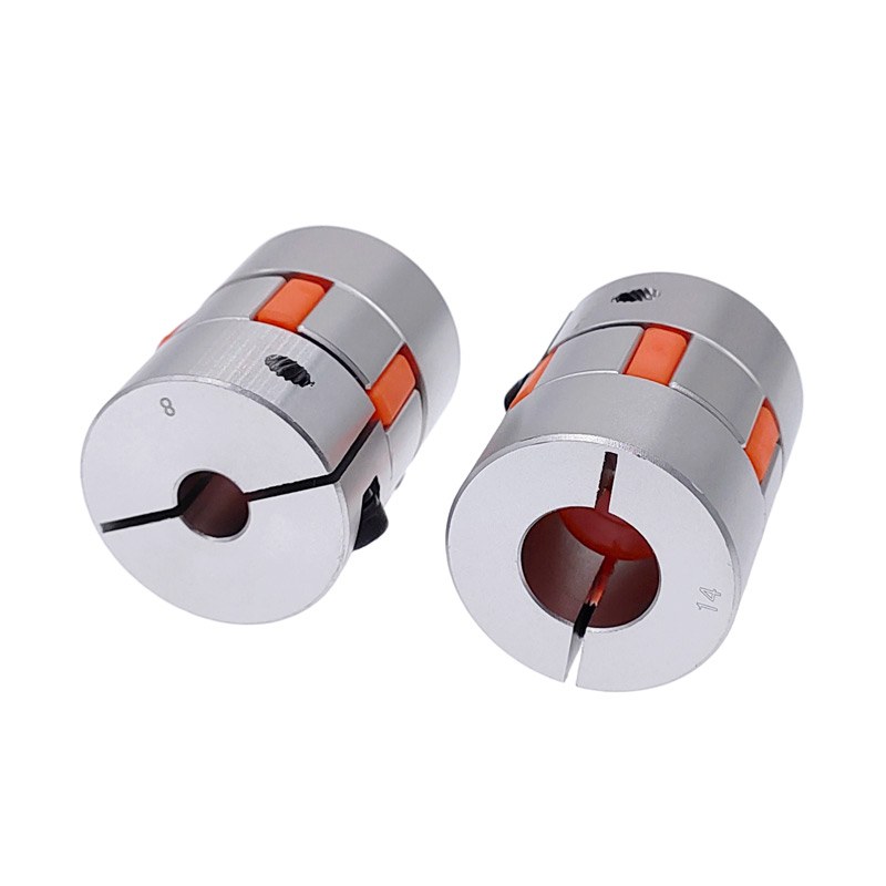 Flexible Shaft Coupler — 8 mm (jaw / spider)