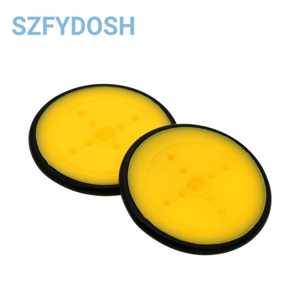 Robot Drive Wheels — rubber (fits TT motor)