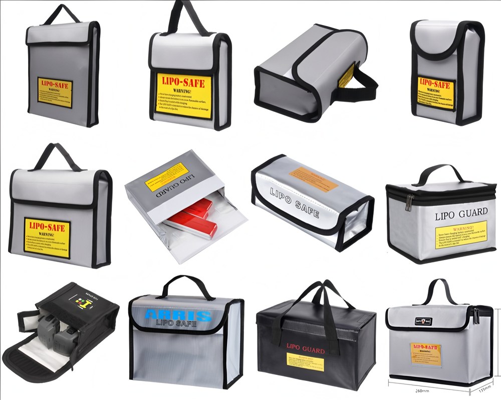 LiPo Safe Bag (fireproof charging / storage)
