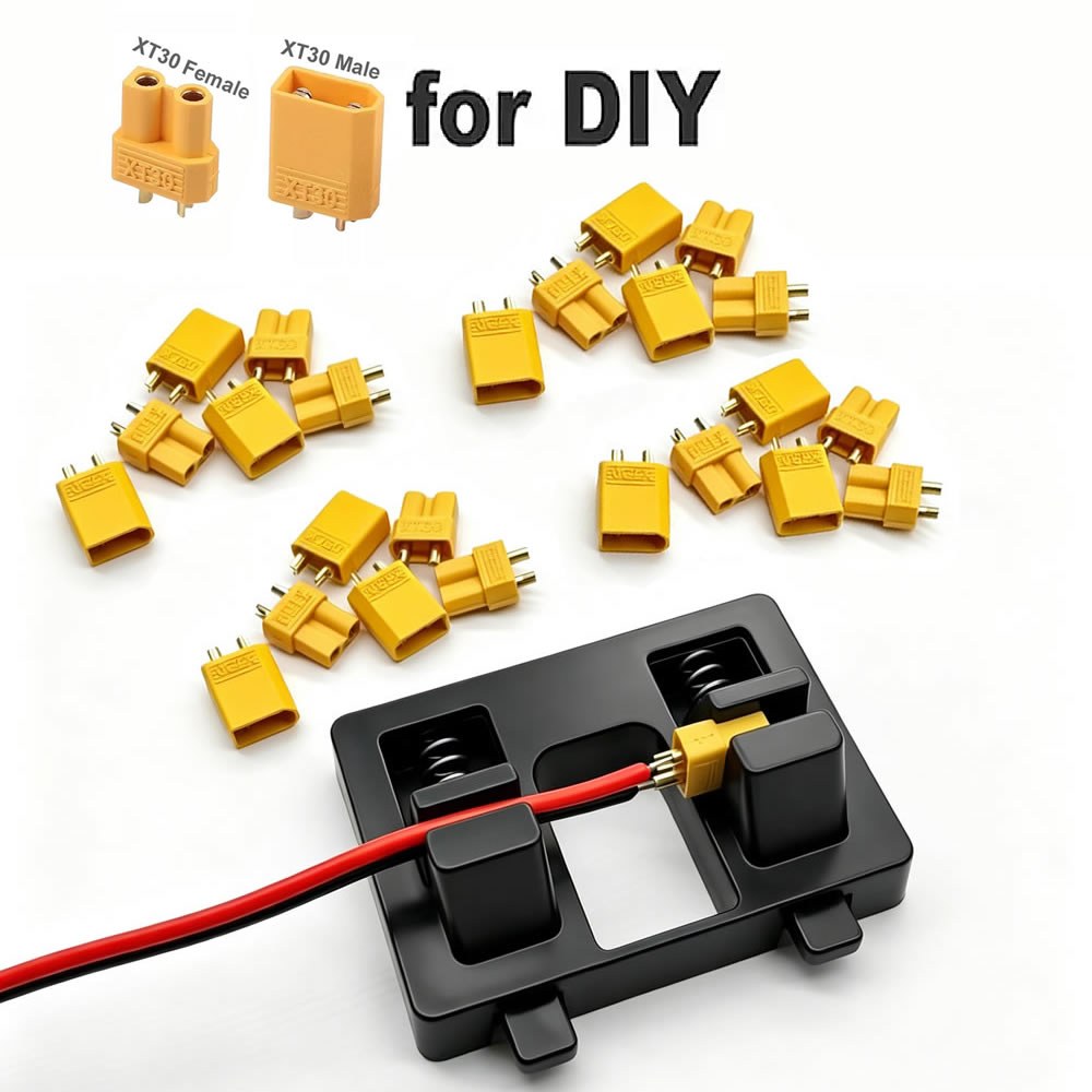 XT30 Connector Pairs (small builds)