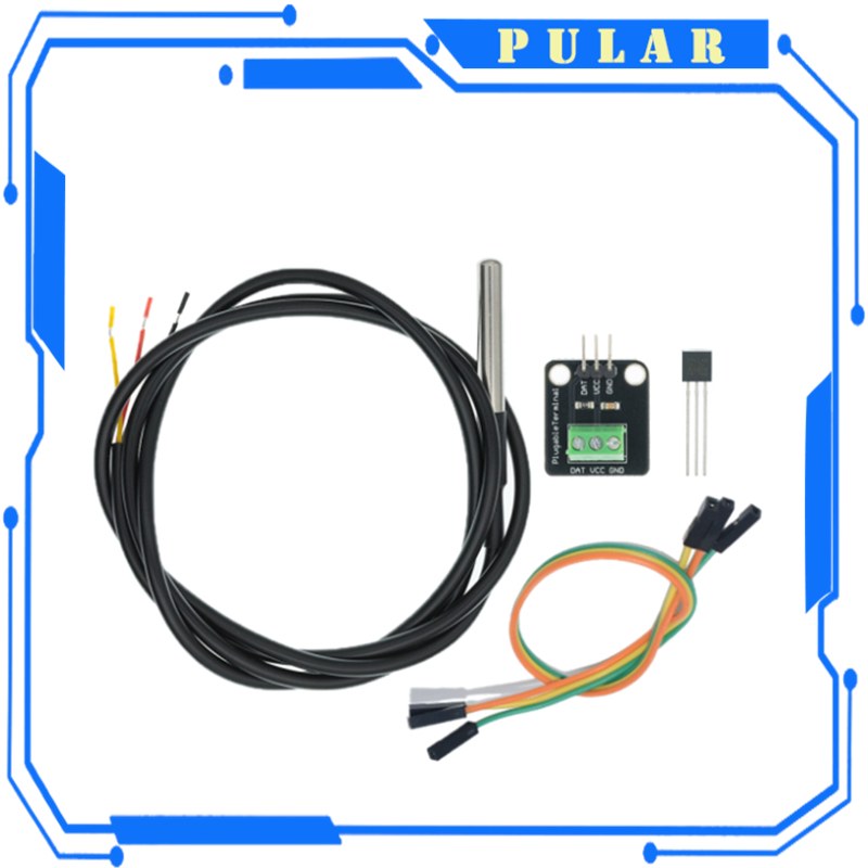 Temperature Sensor — DS18B20 (digital)